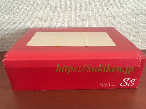 ggエイジングケアフルコースセットの箱